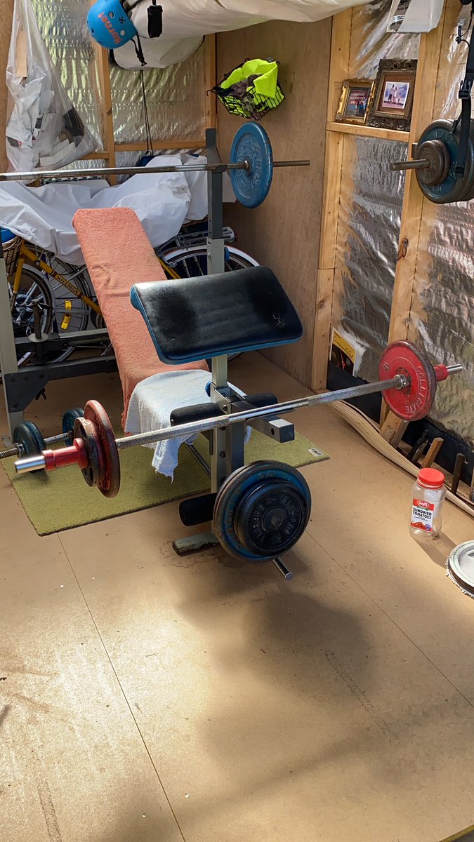 Love using our home gym. #gym #workout #motivation #inspiration #PositiveVibes #HappyDays