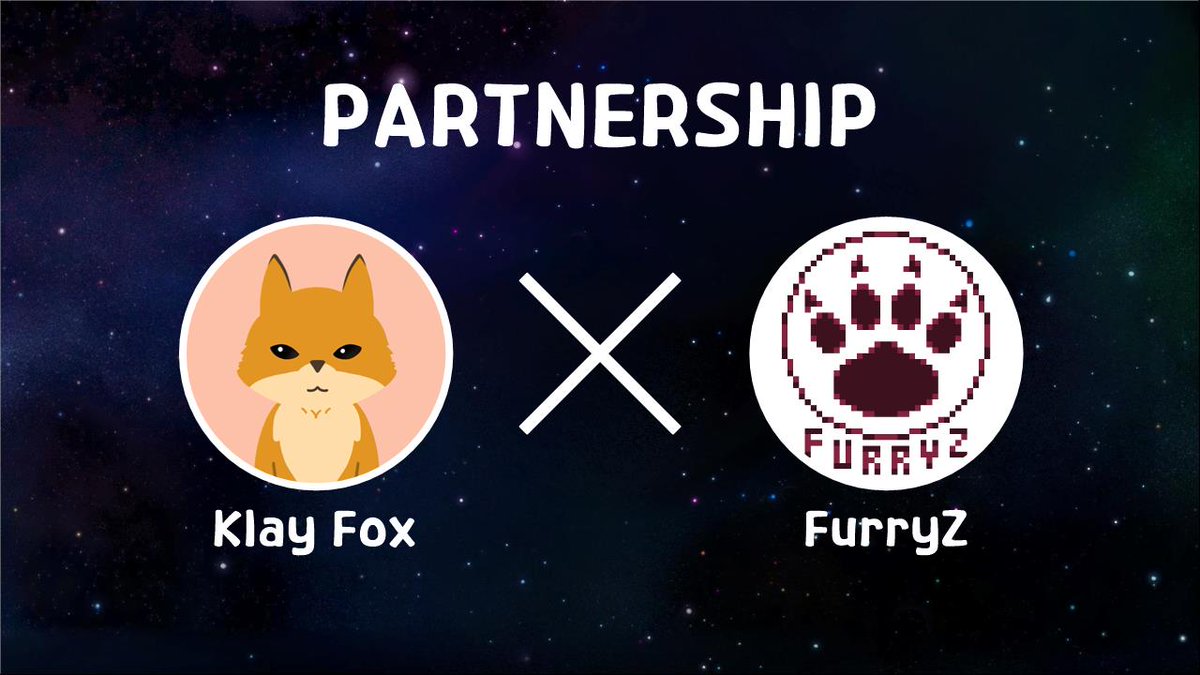 [🐺FurryZ X KlayFox🦊]
이미 파트너쉽을 맺은 깐부인 퍼리즈와 클폭!
홀더분들과 예비 홀더분들을 위한 콜라보 이벤트 폭-파!
퍼리즈NFT, 클폭NFT, FUZ토큰까지!

📆기간
2. 8.(화) ~ 2.11(금) (토요일 자정 전까지)
상세내용
forms.gle/Kwddi1vVjvQNBg…
@OFurryz