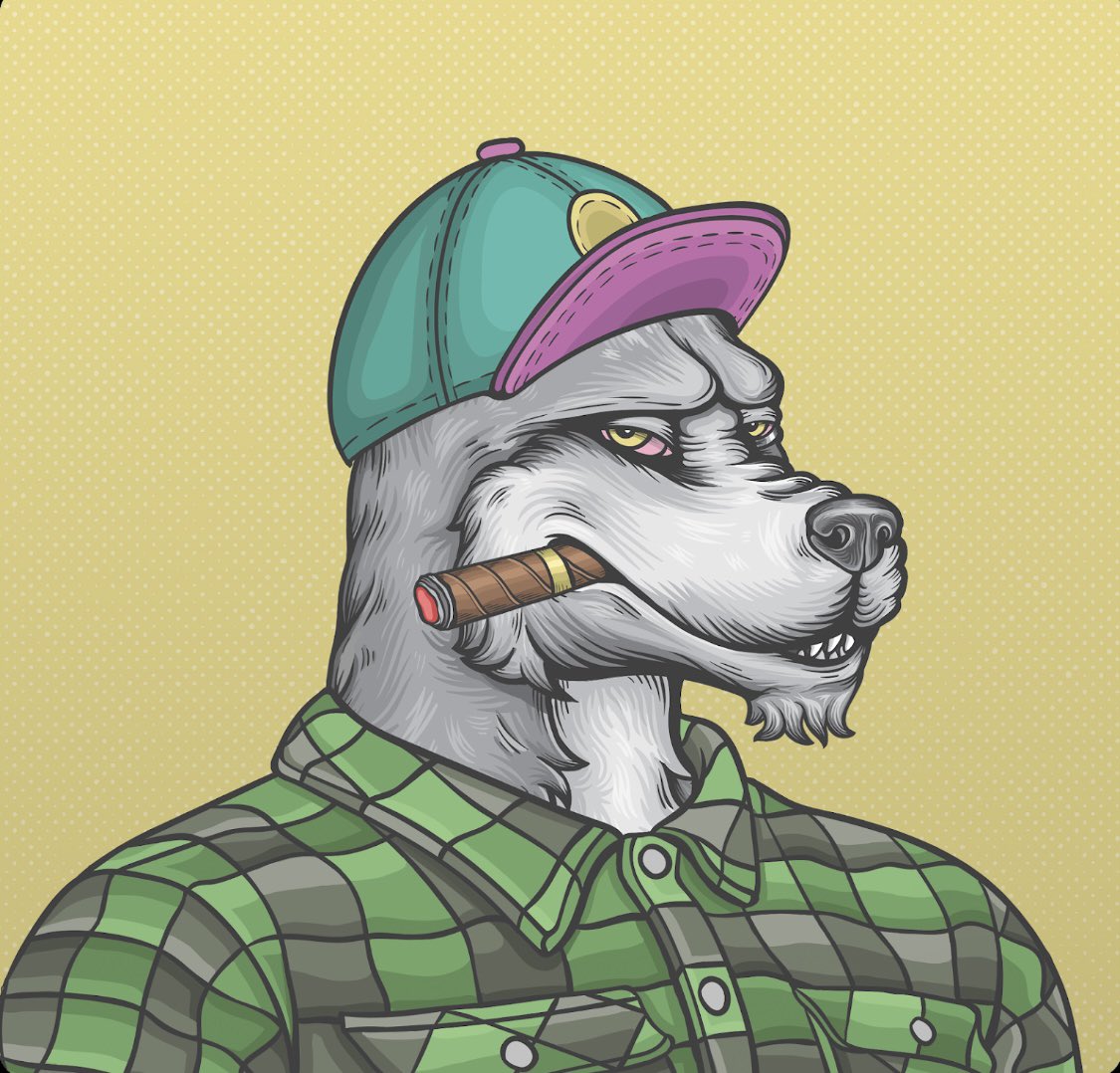 schlessnft's tweet photo. All I have to say is wow. This art is incredible🐺💎 @cunningWolfNFT https://t.co/dxpmhFeCvf