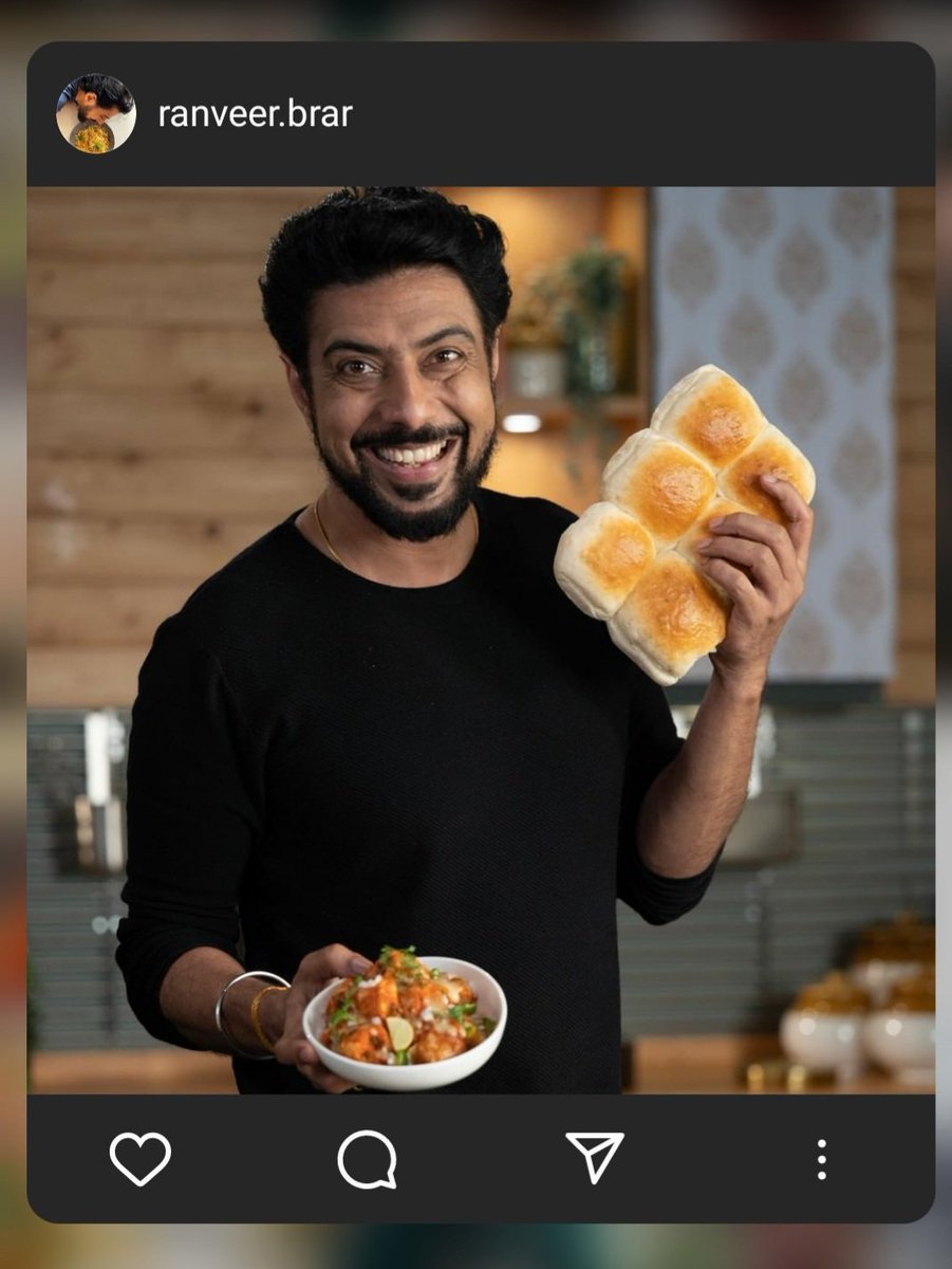 MasterChefIrfan's tweet photo. HAPPY BIRTHDAY CHEF @ranveerbrar 🎂 🥳 🎉 ..
Have a great year and life ahead and its mine heartfelt wish may you reach more heights 😊😊...
#happybirthdayranveerbrar 
#masterchefirfankhan https://t.co/ZqJHABcwI5