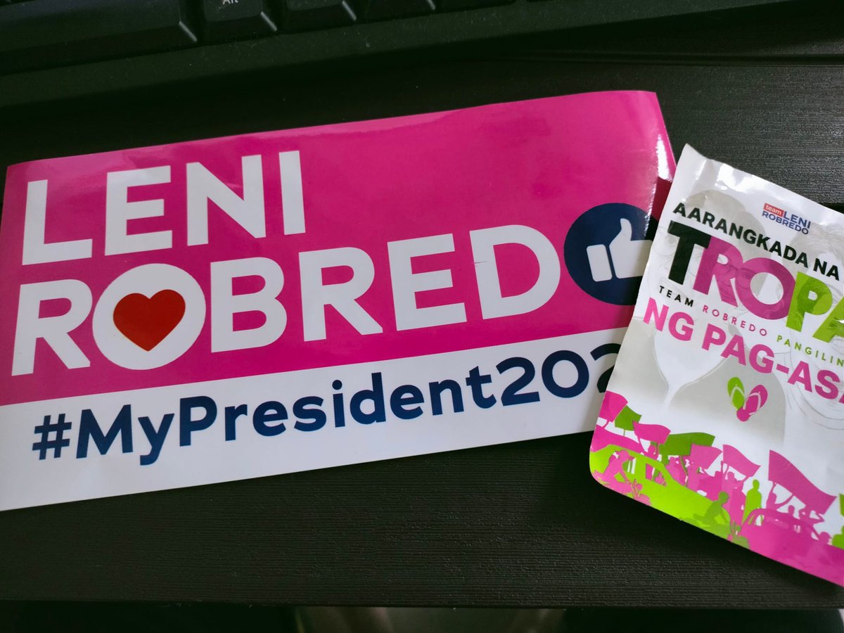 jommel_rendon's tweet photo. PARA SA BAYAN!

#KulayRosasAngBukas
#AngatBuhayLahat
#LeniKiko2022
#LetLeniLead2022
#GobyernongTapatAngatBuhayLahat https://t.co/z20jDJGsQQ