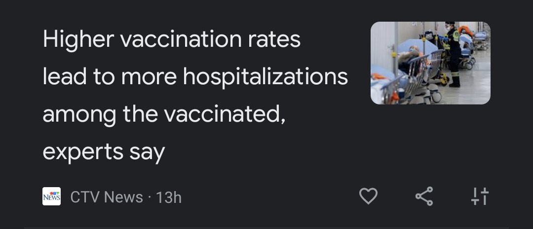 AlexJames1984's tweet photo. @imgrund Like this headline trying to mislead people into believing vaccination and boosters are the cause for hospitalization, gives me a headache trying to decipher what it even means https://t.co/MiHa7FFojq