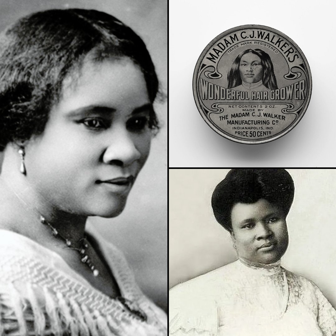 'My object in life is not to simply make money for myself, I love to use part of what I make to help others.' Madame C.J. Walker is an #AfricanAmerican pioneer who changed the way #BlackWomen felt about their personal #beauty. #BlackEntrepreneurs #BlackHistoryMonth #blackowned