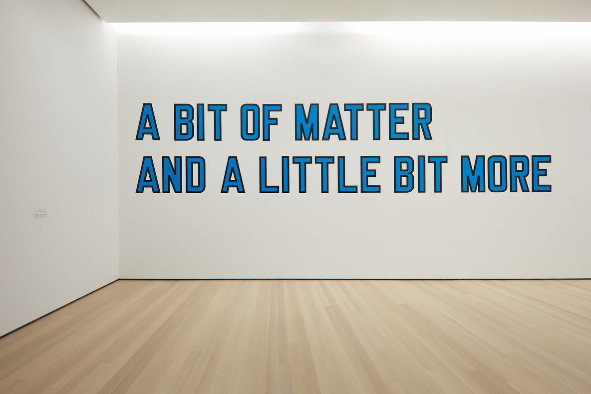 Curiosity_rnd's tweet photo. @fermatslibrary More Lawrence Weiner https://t.co/zBSe1uC3t0