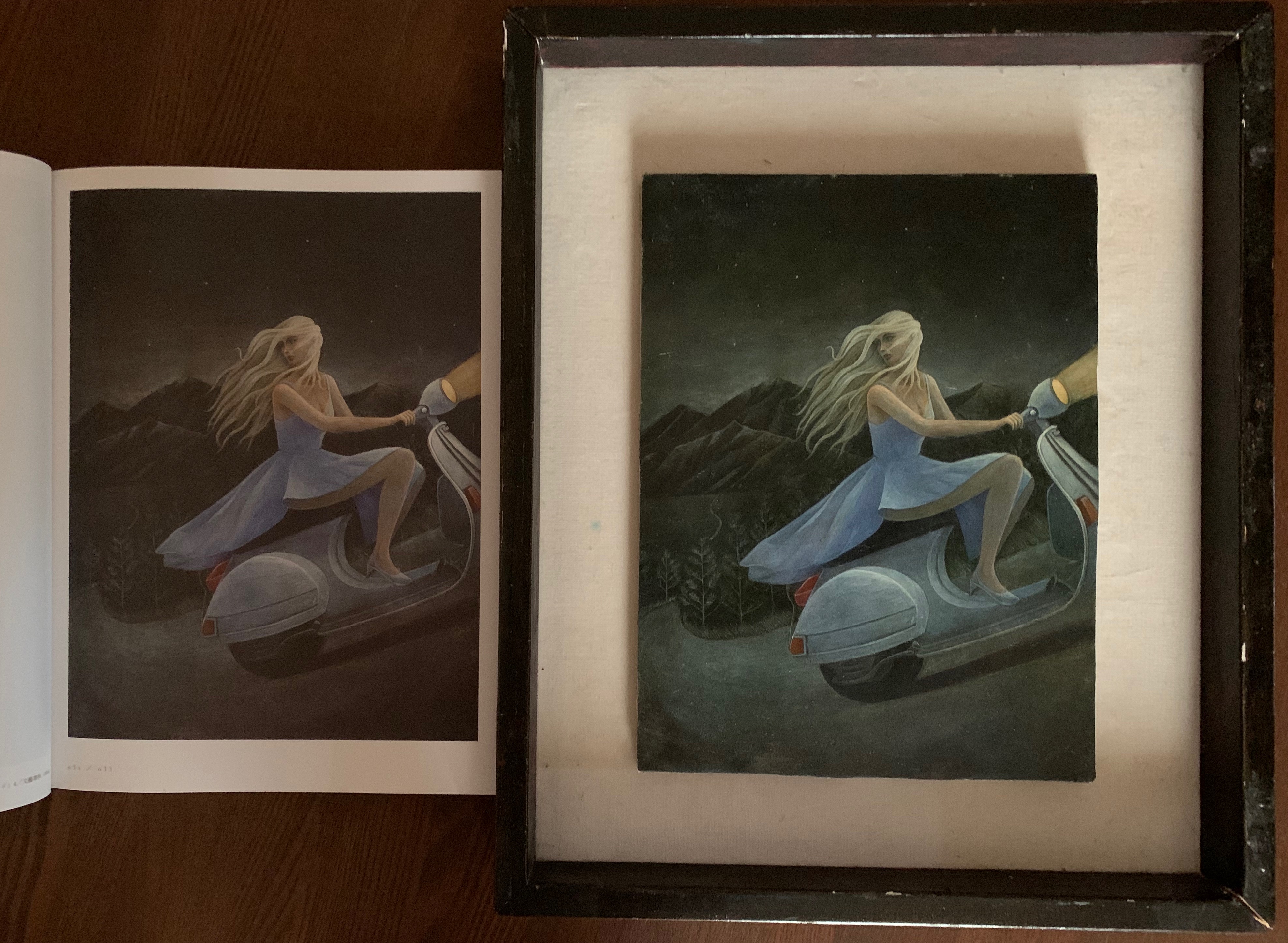 【再値下げ】春画　布製手書き　１２画像 楽天市場】SW×CH タトゥーガール半袖Tシャツ クロップドヘッズ