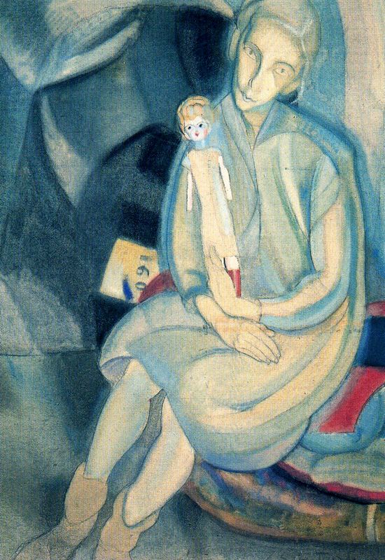ArtistDeTejada's tweet photo. Girl With Doll #expressionism #detejada https://t.co/4Q83sDya86