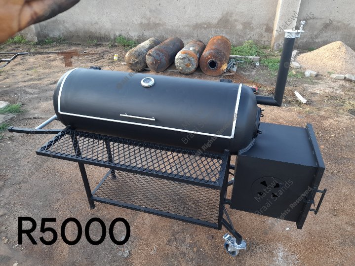 Matswi Steel Creations on X: Smoked Meat lovers here's a plug for you  guys. An offset reverse flow smoker built from an old 150lt geyser. Matome  @ 082 624 4331 https://t.co/nAynvhJkeD / X
