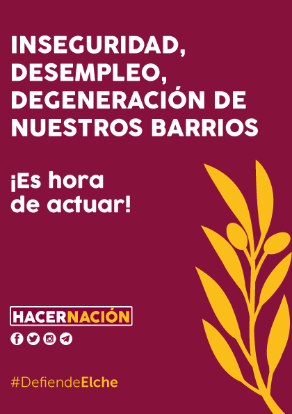 HN_Alicante's tweet photo. Solo haciendo habitables nuestros barrios, desarrollando la economía local y protegiendo a nuestra gente podremos construir una comunidad nacional con futuro.
Es hora de #HacerNación
Es hora de dar un paso al frente
#DefiendeELCHE ⚒️🫒 ¡Únete! https://t.co/0ZknFfd2Yb https://t.co/01qj49Fy13