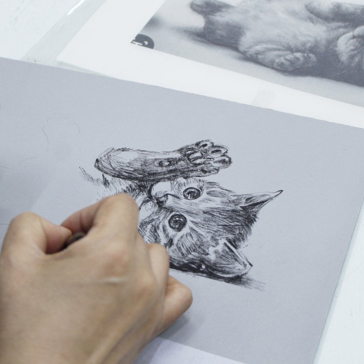 db_print's tweet image. 미술 선생님들과 함께한 석판화 원데이 클래스! 하루만에 완성하는 석판화 클래스를 진행했답니다~😁