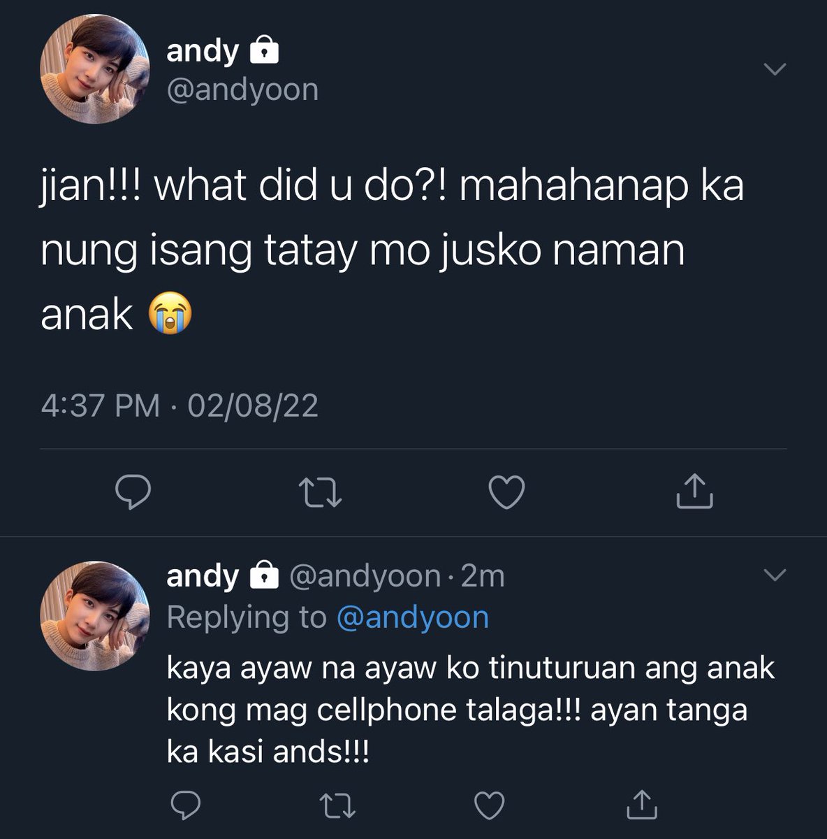 forexoteen's tweet photo. – a jihan abo sns au 

jin (js), a well-known actor, has been following a famous instagram acct of a child for quite some time. one day, the account posted a story that shocked him to know that the father of the child was andy (jh), his ex-boyfriend from 7 years ago. https://t.co/N3eYTwr0Ek
