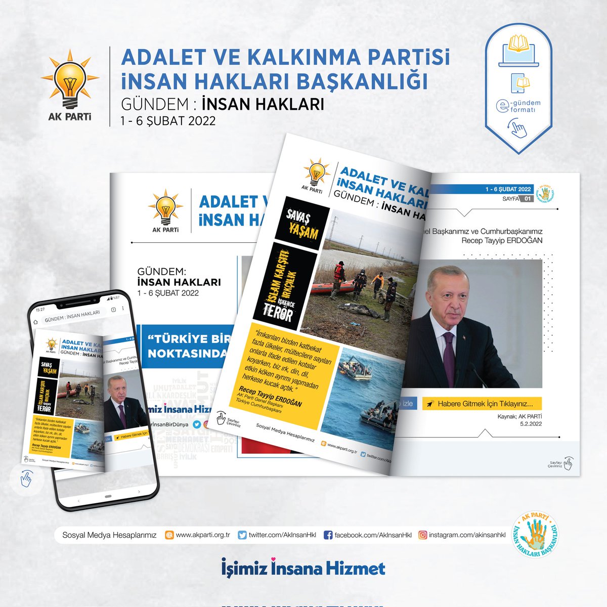 AkInsanHkl's tweet photo. 📰 GÜNDEM : İNSAN HAKLARI
1 - 6 Şubat 2022
#İnsanHakları #HaftalıkGündem #İşimizİnsanaHizmet

Bağlantı linki : https://t.co/CBVkifInY8 https://t.co/tdoSDF7KH6