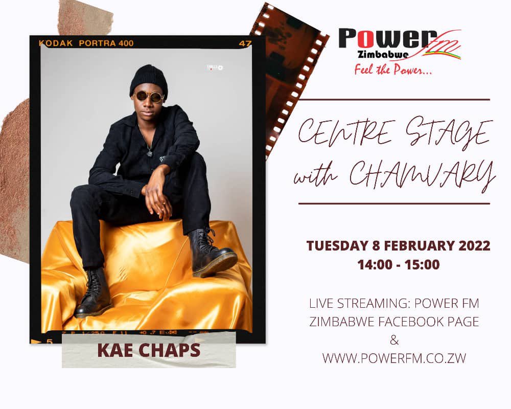 Kae_Chaps's tweet photo. Catch me live this afternoon on Centre stage with @Chamvary @powerfmzimbabwe from 2pm #Gehena https://t.co/IYvwlR1wYH