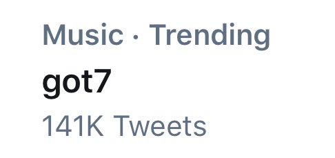 OneAhgaseGOT7's tweet photo. GOT7 is trending 🌍 

#GOT7 #갓세븐 @GOT7Official https://t.co/1rne7ZzMIw