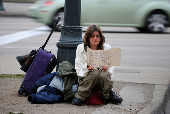 Homeless women