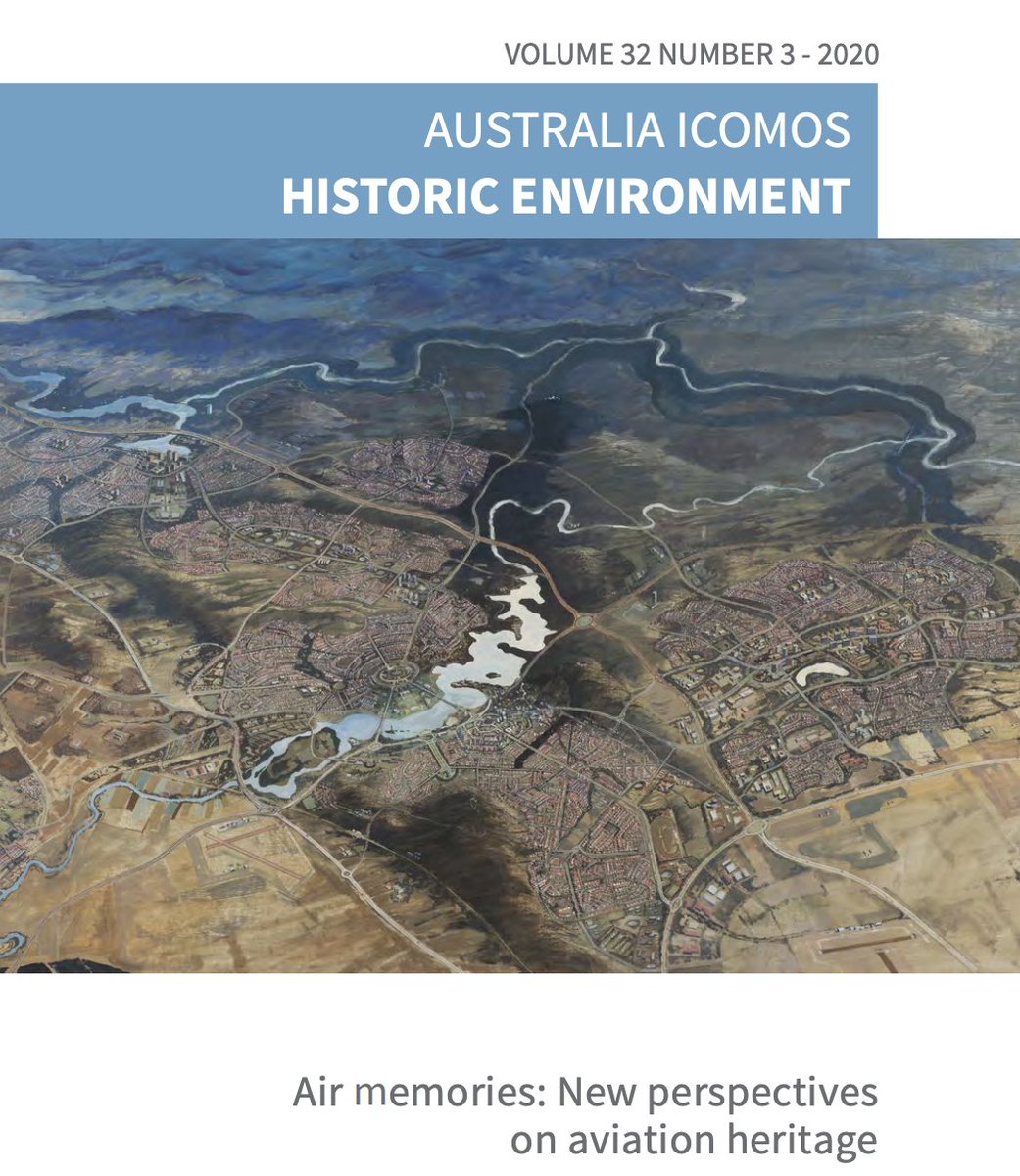 Announcing 'Air memories: new perspectives on aviation heritage'. A special issue of Historic Environment edited by <a href="/ashley_phd/">Ashley Harrison</a> <a href="/tracyireland4/">Tracy Ireland</a> and Sally Brockwell. Its a fascinating group of papers on #aviationcultures @AustICOMOS