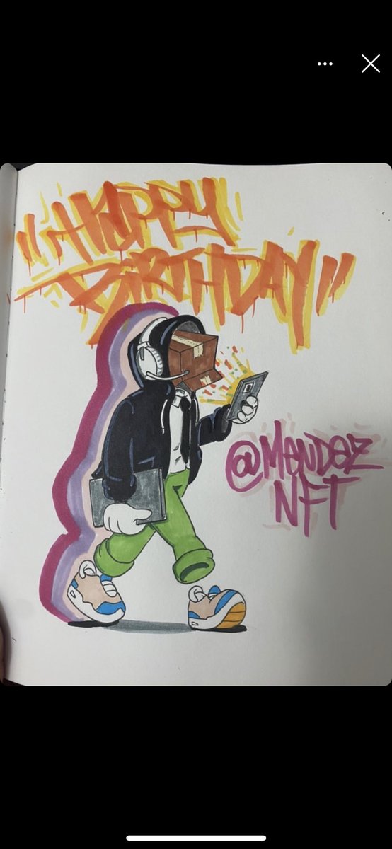 REDRUMORGANICS's tweet photo. @Mendez_NFT I just want to say that it’s amazing how many peoples lives you’ve singe handedly changed ,❤️much love and happy b day here’s some art fam🙏🏽If you guys can help me show Mendez some love on this post please do ! @InvsbleFriends https://t.co/bhUC8BS4k1