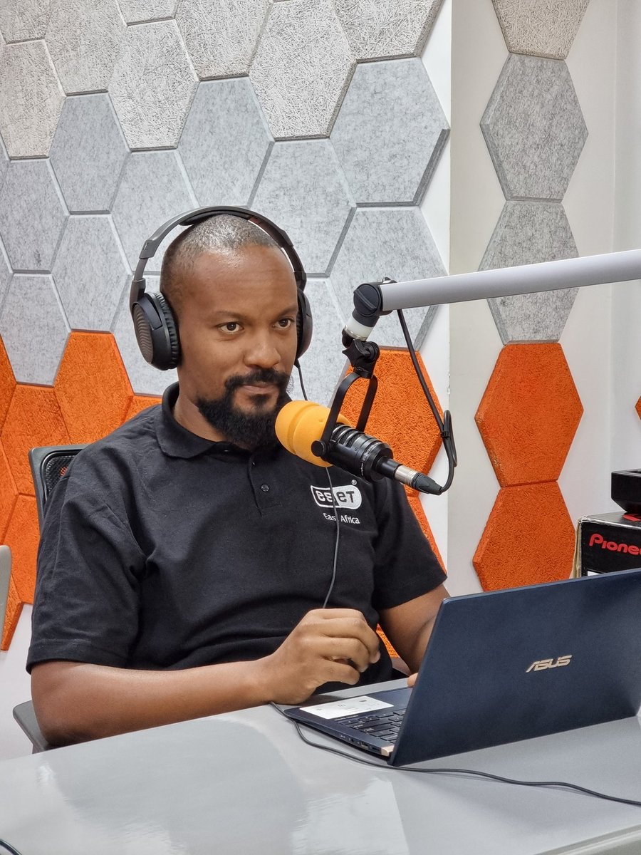 TraceEastAfrica's tweet photo. Did you know that today is "World Safer Internet Day" ? 

We have Ken Kimani, the Country Director for @ESET_EA to tell us more about it and the theme "Together for a better Internet"

Keep it https://t.co/nf1IXFF4wn 

#TraceNgware 
@alvangatitu || @Only1Calvin https://t.co/D3WahaYU1W