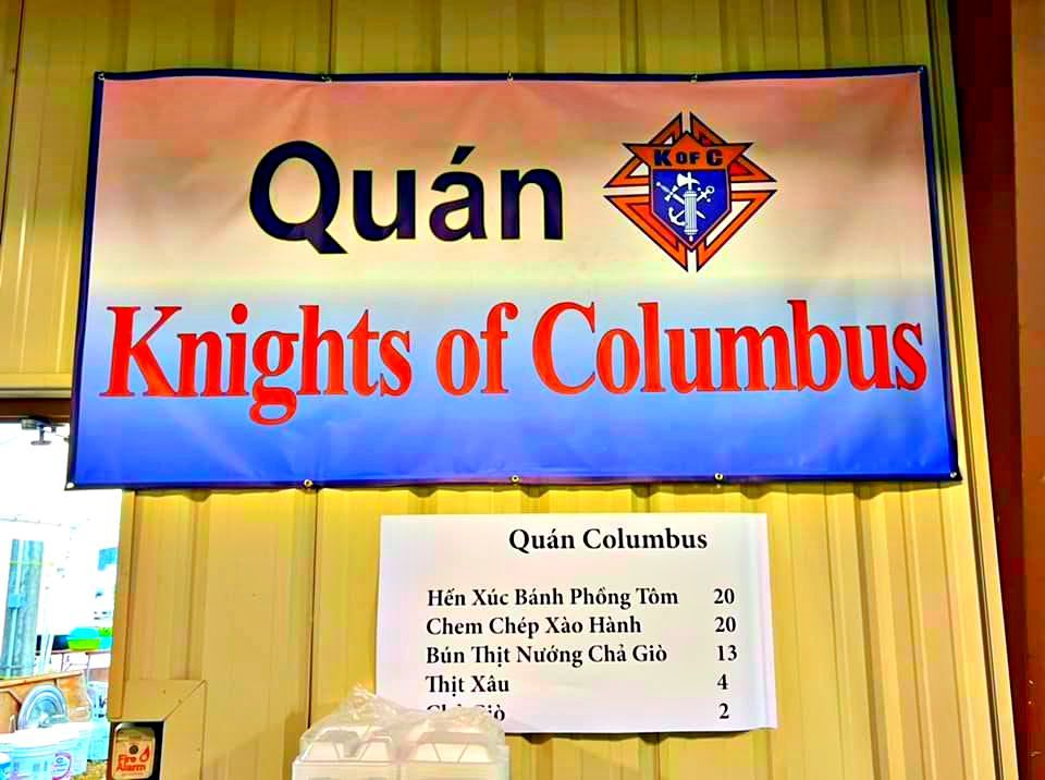 A Big Shout out to Knights of Columbus council 11488 for Supporting The Vietnamese New Year during Tet Festival 2022 at The Central Florida Fairgrounds. Thank You for your Support 
#OrlandoFlorida #OrlandoFL #CentralFlorida #DowntownOrlando #CityofOrlando #Florida