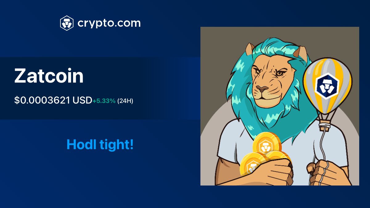 cryptodayes's tweet photo. ZatCoin
From 07.02, 19:00 UTC to 08.02, 19 UTC Biggest buy is getting 1M ZATCOIN #BSC #cryptocurrency #zatcoin #zattoos @1goonrich #cryptogem https://t.co/PJmpWxti7s https://t.co/X4P6Nm4Xfq https://t.co/BieqzKe385