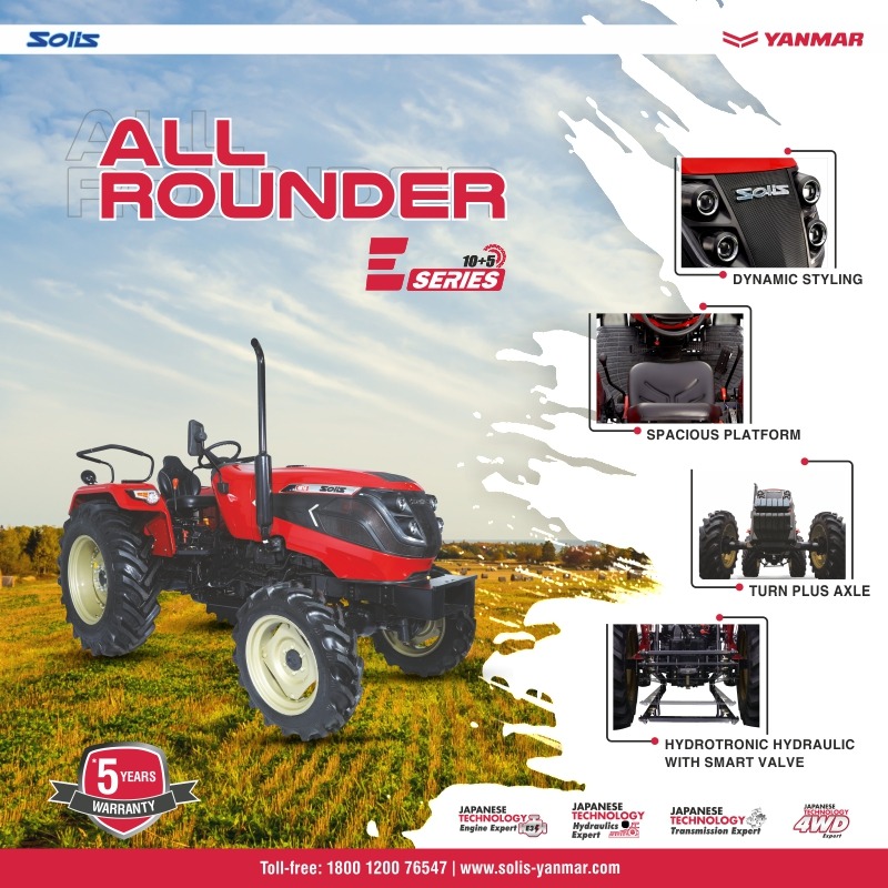 TractorsSolis's tweet photo. Your search for an All Rounder tractor ends here!!
It’s spacious platform and ergonomical seating enables you to work for longer duration’s continously.
Get your Solis today!!
#SolisYanmarIndia #4WDexpert #JapaneseTechnology #FutureIsNow #TurnPlusAxle #HydrotronicHydraulics https://t.co/Ob3GTOWwnP