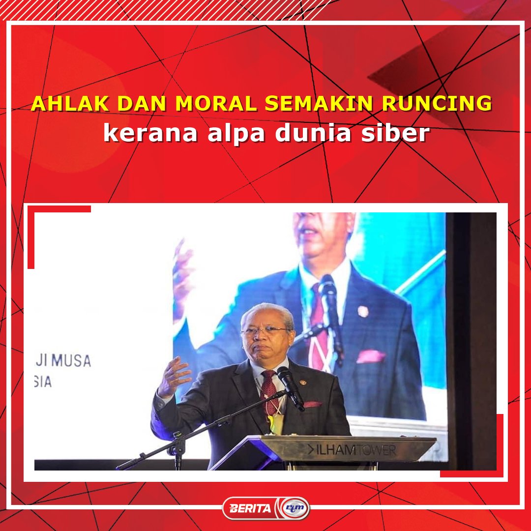 beritartm's tweet photo. 8 Februari - Akhlak dan moral semakin runcing kerana alpa dunia siber
Ikuti berita penuh di :
https://t.co/rKvHMIxPc2
'Yang sahih di Berita RTM'
#RTM #BeritaRTM #KeluargaMalaysia #COVID19Malaysia #KITASIBER https://t.co/GdBq9RhEL9