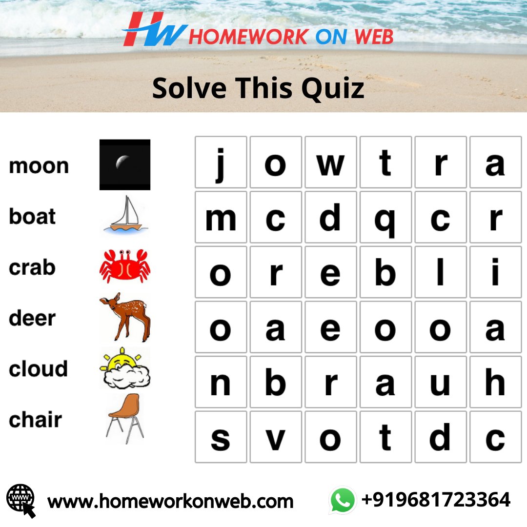 Homeworkonweb's tweet image. *Solve this Quiz*
homeworkonweb.com