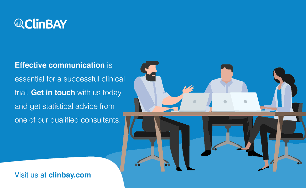 ClinBAY's tweet image. Get in touch with us, to take the next step in ensuring your study is successful.
#clinicaltrials #clinicalresearch #statisticaldataanalysis