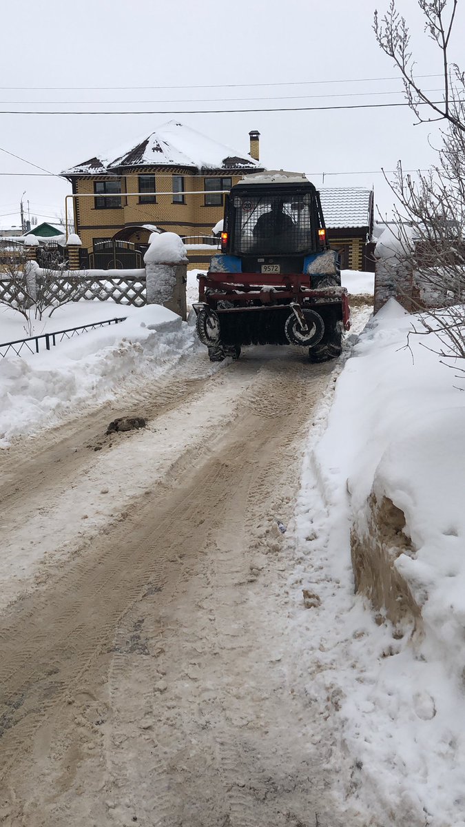 Очистка от снега Ул.Чапаева