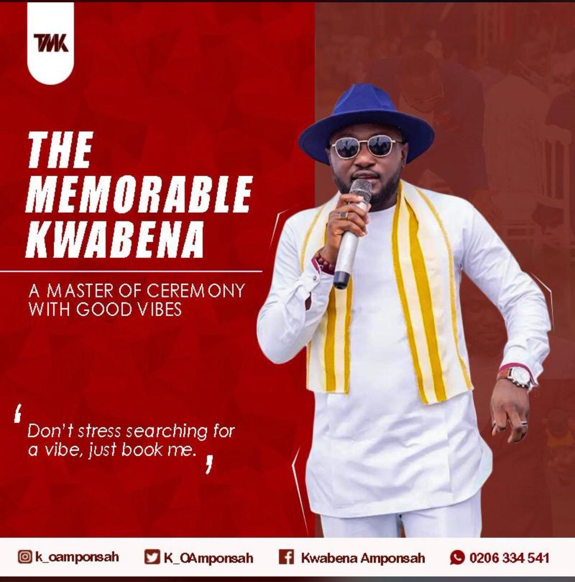 K_OAmponsah's tweet photo. Your next event should be memorable... 🌹😎 https://t.co/sifvYbIMgd
