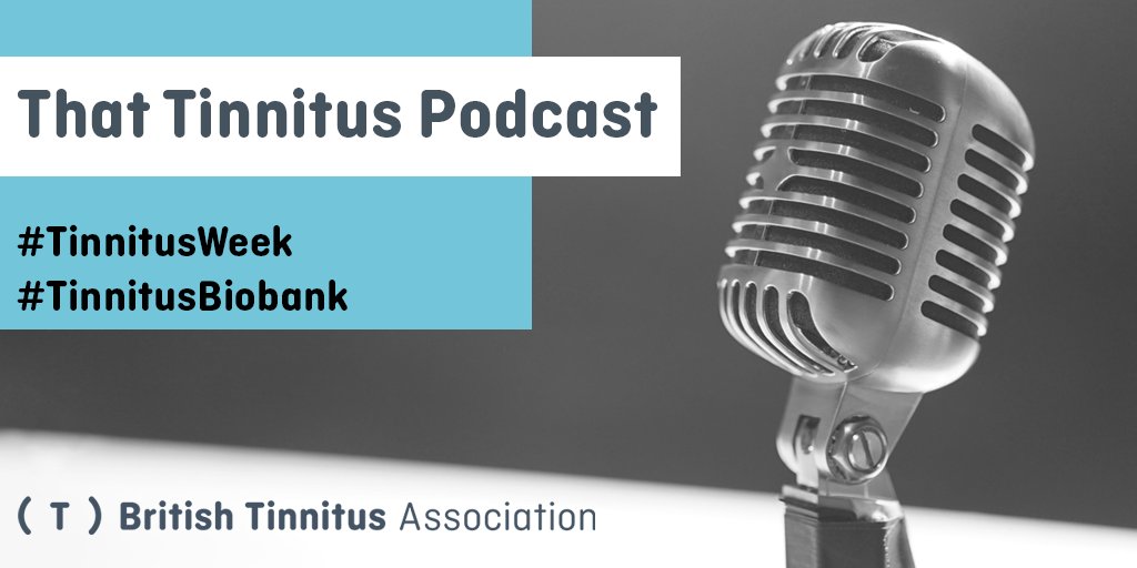 Tinnitus UK (@uk_tinnitus) on Twitter photo ⭐New podcast episode⭐
For our #TinnitusWeek podcast, we discussed the need for a #TinnitusBiobank with @DavidfromtheBTA and Dr Will Sedley.
🎙️Subscribe to 'That Tinnitus Podcast' or listen here:
tinnitus.org.uk/tinnitus-week-…
<a href="/NicWray/">Nic Wray, Chart. PR MCIPR (they/their)</a> | #tinnitus ⭐New podcast episode⭐
For our #TinnitusWeek podcast, we discussed the need for a #TinnitusBiobank with @DavidfromtheBTA and Dr Will Sedley.
🎙️Subscribe to 'That Tinnitus Podcast' or listen here:
tinnitus.org.uk/tinnitus-week-…
<a href="/NicWray/">Nic Wray, Chart. PR MCIPR (they/their)</a> | #tinnitus