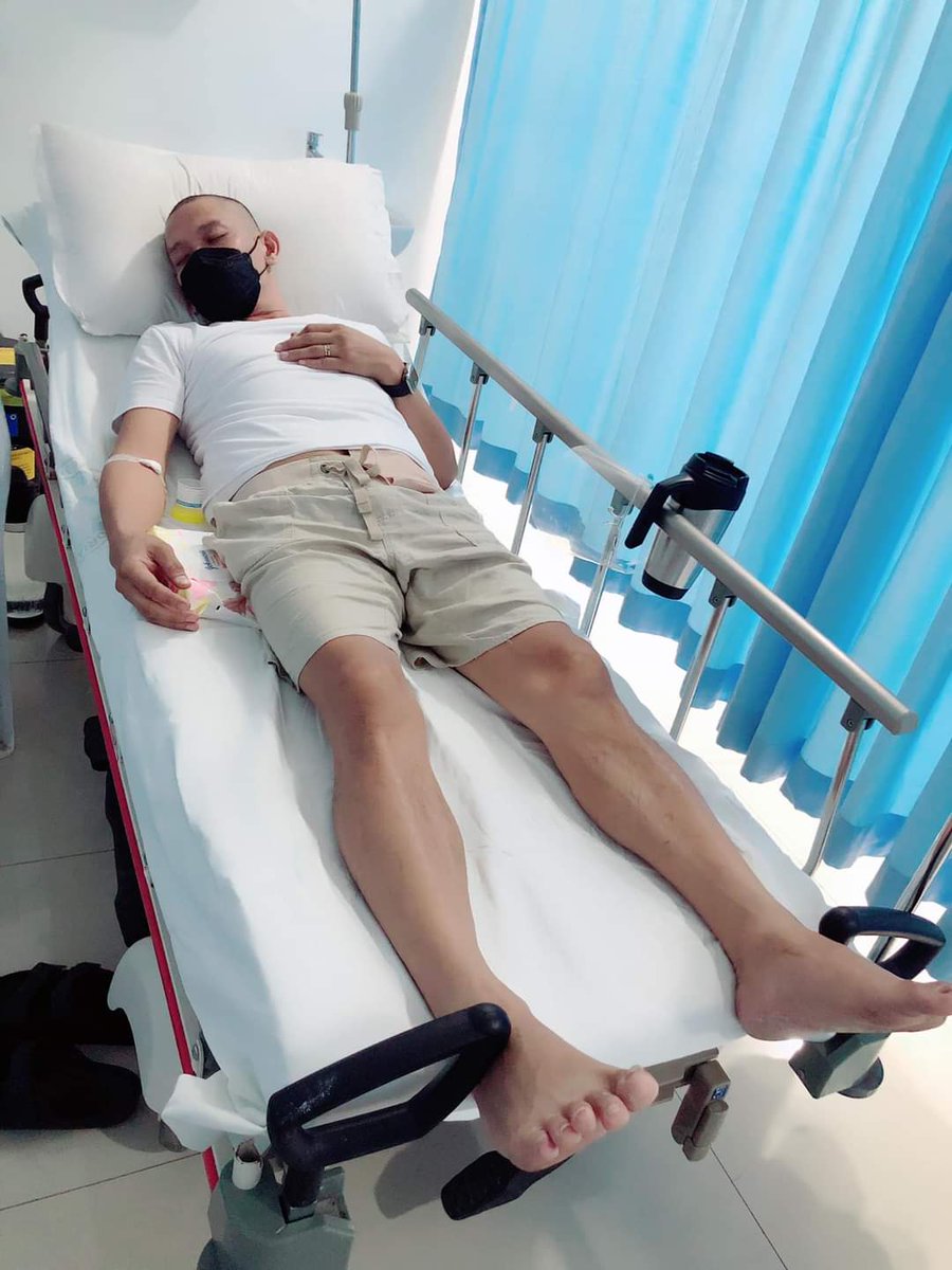 rideclyden's tweet photo. hello, stan friends! this is my tito and he was diagnosed with Sigmoid Colon Cancer Stage 3.

i am knocking on your kind hearts to help my tito to prolong his life for his family and dreams. please, help my tito to get better and we also need your prayers. 🙏 https://t.co/d1SSQR8Cuk