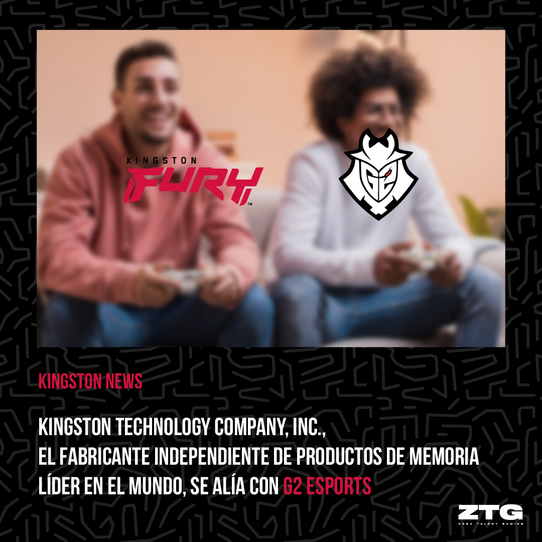 KINGSTON X G2 🤯
"Alianza entre Kingston FURY y G2 Esports"
#KingstonLatam #GoZAGA

si quieres saber mas de la noticia Kingston
🗞️: drive.google.com/file/d/1-5bf-q…