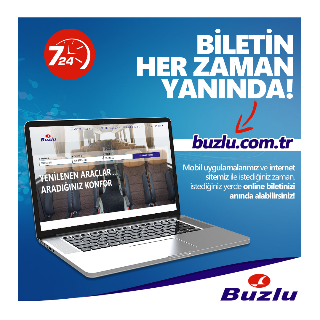 buzlucomtr's tweet photo. Biletin her zaman yanında! 💻✅

Mobil uygulamalarımız ve internet sitemiz ile istediğiniz zaman, istediğiniz yerde online biletinizi anında alabilirsiniz.

🖲Online bilet ve rezervasyon için
https://t.co/meLbc8CQDQ
0222 217 45 02 https://t.co/QJk4Lv3vSg