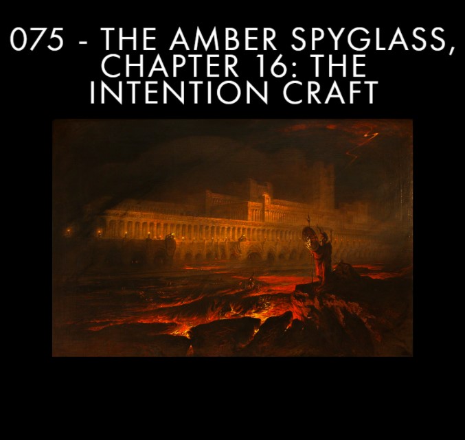 DarkMaterialPod's tweet image. Our episode on #TheAmberSpyglass Chapter 16 (The Intention Craft) is now available!

Join us as we bask in the glory of Asriel (Iain), admire Asriel’s forethought (Iain) and generally try to discuss other things that happen in the chapter (Amy).

#HisDarkMaterials #PhilipPullman