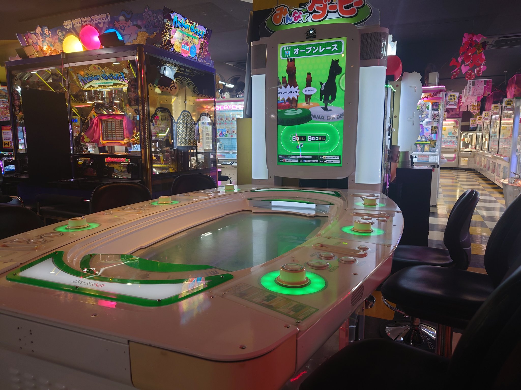 ドラマ八王子高倉店 メダルゲーム入荷 1階メダルコーナーでみんなでダービーが稼働中 お子さまでも簡単に遊べるのでファミリーで楽しめます 1階にあったtwinkledropの一部は3階に移動してます メダル メダゲー メダルゲーム