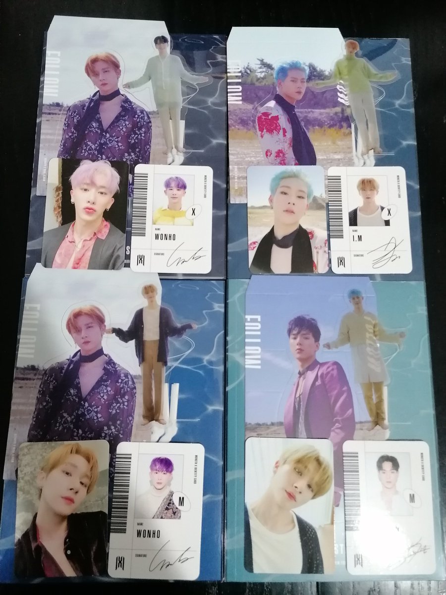 PattyBebe7's tweet photo. No Photocard has been thrown away in this unboxing, BUT maybe some (or a lot of😅) tears have been shed for the Purple WonHo Kiss Photocard.😭💜😚
#MONSTAX #WONHO
@OfficialMonstaX @official__wonho
#원호 #몬스타엑스
#FOLLOW #FollowFindYou https://t.co/sYFagLZZoK