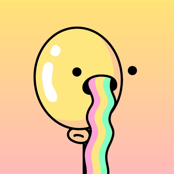 PaffortX's tweet photo. @Noodles_NFT me vs @doodles me. https://t.co/BoOd9IuwFp