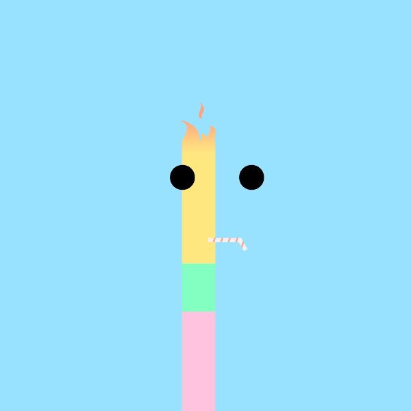 PaffortX's tweet photo. @Noodles_NFT me vs @doodles me. https://t.co/BoOd9IuwFp