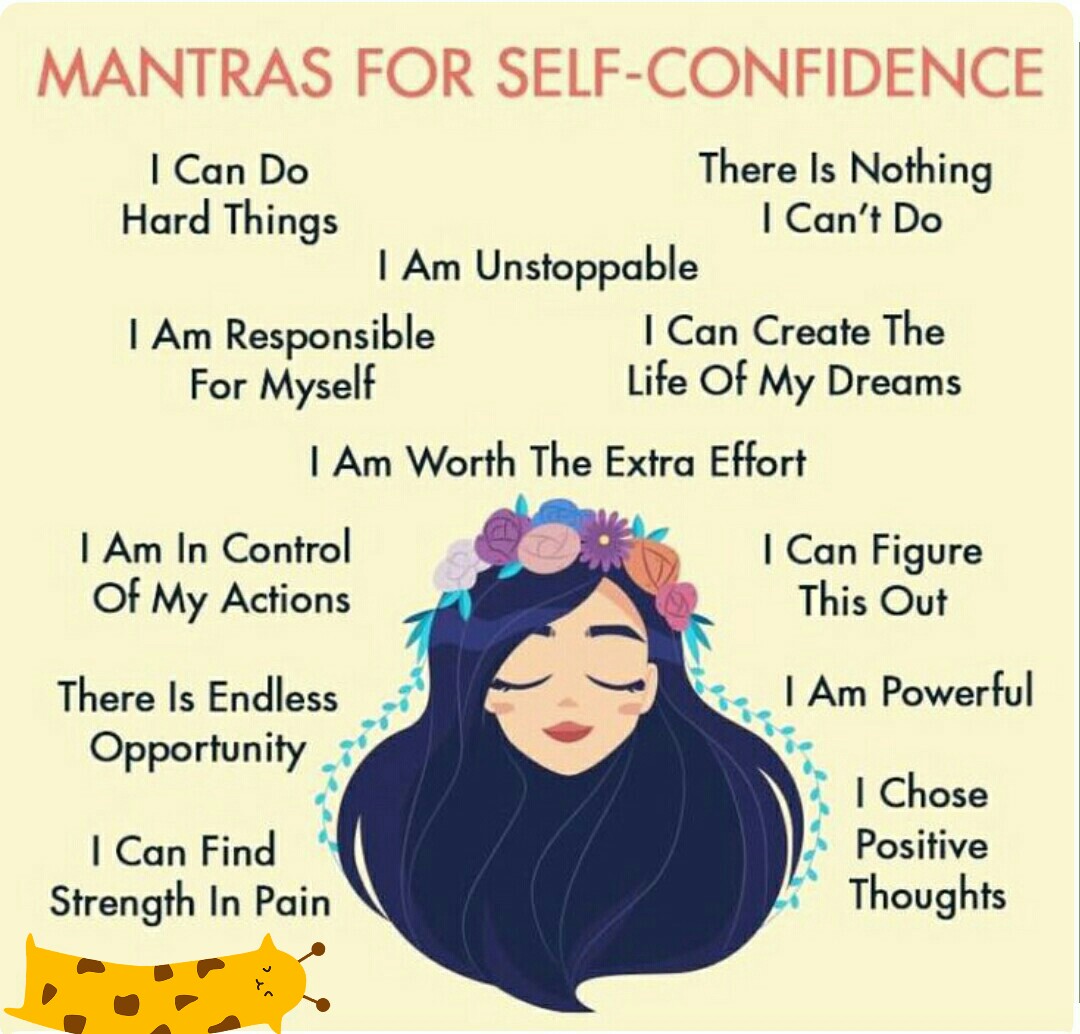 Mantras for Self Confidence...

MAHMYGZ FEBIBIG