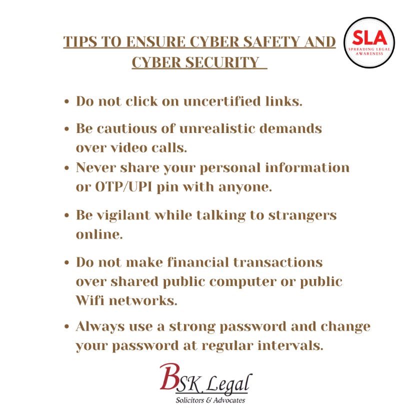 sanjaykchadha's tweet photo. Menace of Cyber Crimes is increasing multi fold… every day poor citizens are losing crores. Measures of Govt, police have failed. You have protect yourself, please remain vigilant and save yourself. Only awareness will result in your safety #SLA #BSK #Law #Legal https://t.co/C4JXnKeefj