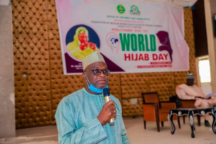 Snaps from the Sensitisation on 2022 Hijab Week Program across Northern States (Pix 1).