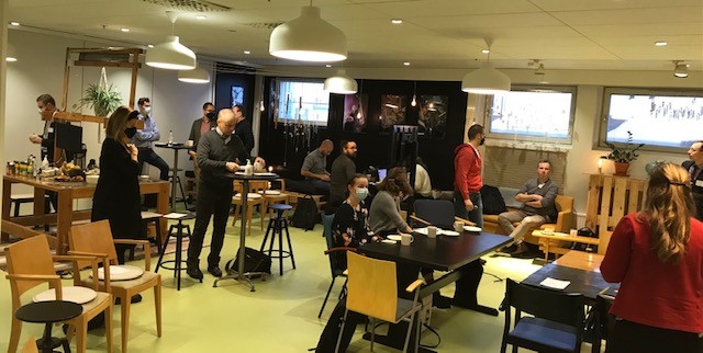 dimecc_fi's tweet photo. This is a day of innovation & good pitches! #DemoboosterTampere Demoday starting at #Platform6 #Tampere. Great to have with us @frameryfinland & #TTGaskets & @ambientia #MissingLink #BoomingStrategies @visuonco #softalandia #Retailtech! Organized by @dimecc_fi & @BusinessTampere https://t.co/BEhKTgkfN6