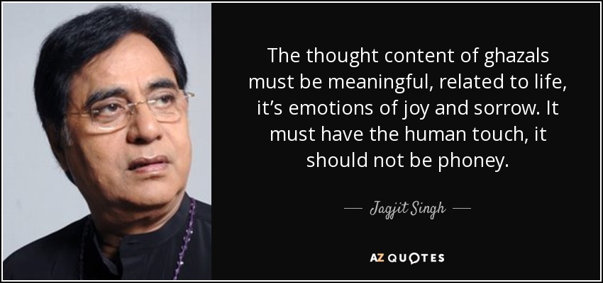 Happy Birthday to the great \"King of Ghazals\" Samrat Jagjit Singh! Have a great Day   