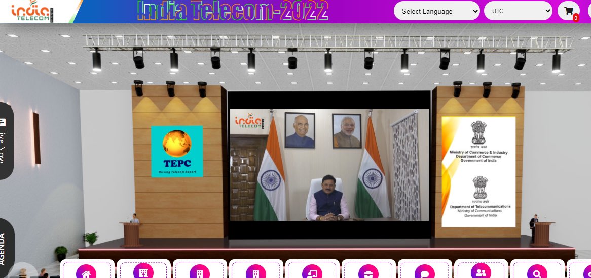 Live now! Listen to Shri Devusinh Chauhan, Hon’ble Minister of State for Communications, Government of India at India-telecom.in