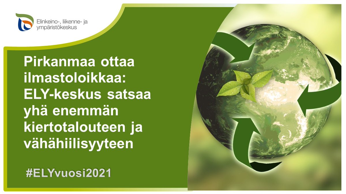 Viime vuosi oli meillä erityisen vilkas erilaisissa tuulivoiman, kiertotalouden ja luonnonsuojelun hankkeissa. Yhä useampi tukimiljoona menee vähähiilisen liiketoiminnan edistämiseen. #Pirkanmaa #ELYkeskus #kiertotalous #vähähiilisyys #ELYvuosi2021 sttinfo.fi/tiedote/pirkan…
