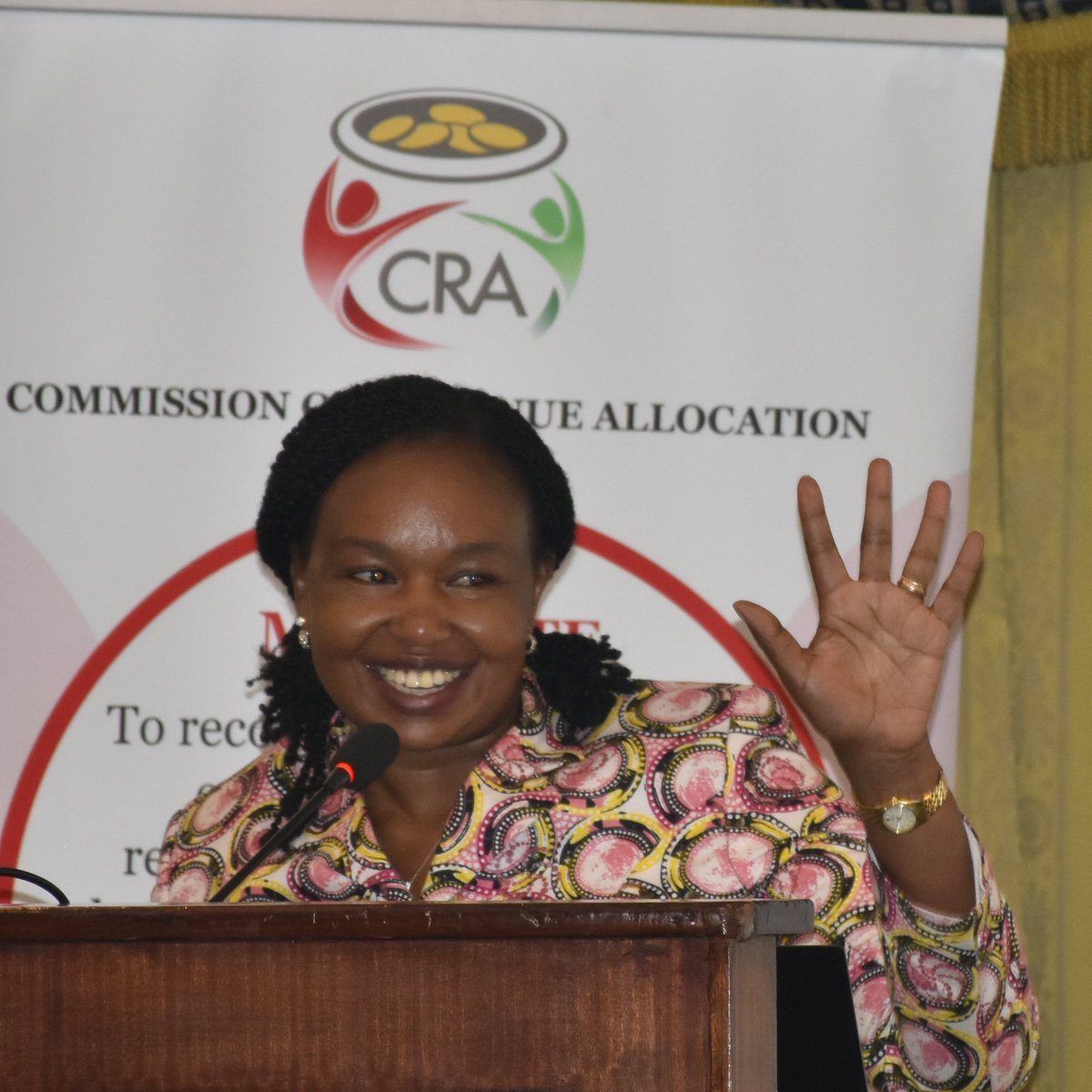 CRAKenya's tweet photo. "The Own Source Revenue Potential & Tax Gap study examined 15 revenue streams, & new data including the 2019 census. The study tells us that counties have the potential of raising over 220 billion, indicating huge #revenuepotential " @CRAKenya
Commissioner Dr @AsiengaIrene https://t.co/h0PAn86LWR