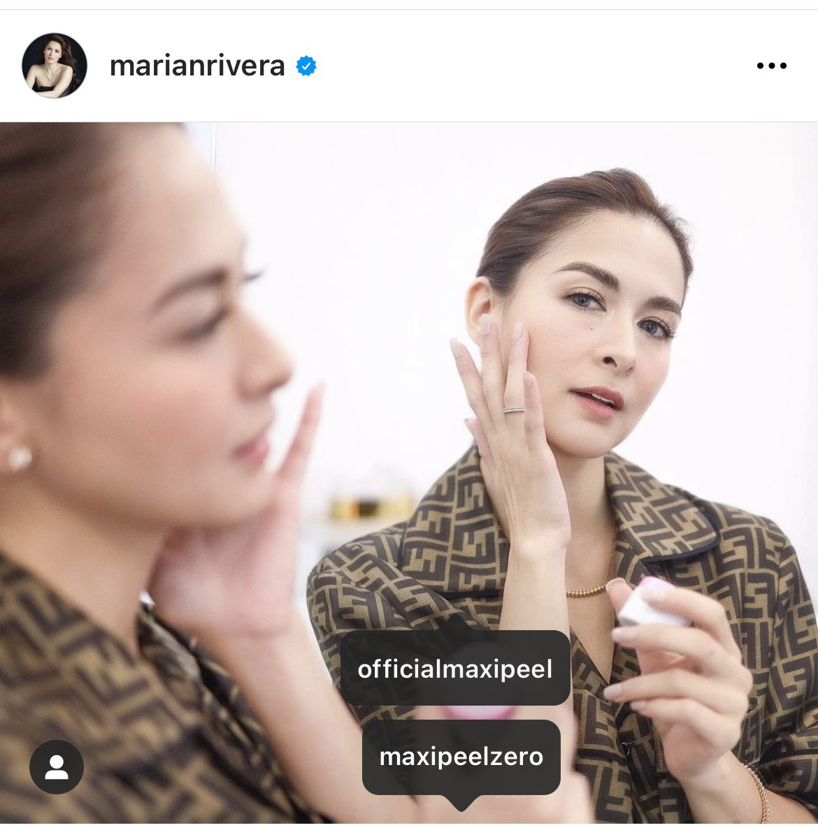 mariadongmarian's tweet photo. Marian Rivera for #MaxiPeel https://t.co/M4gQkfdRyg