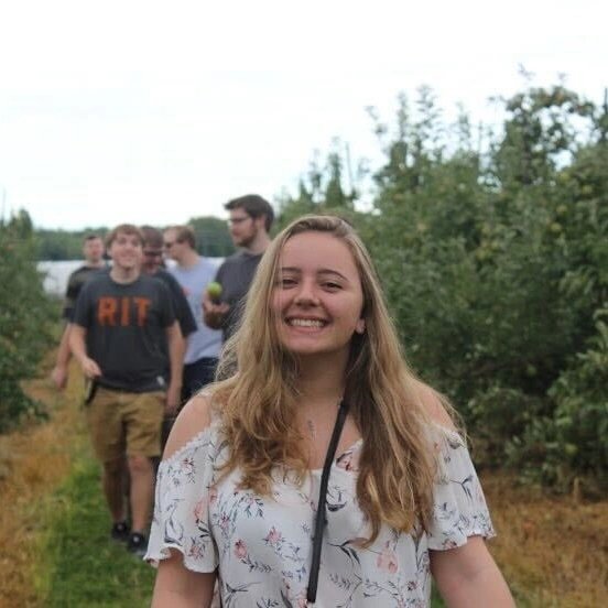 RITCSH's tweet photo. Welcome to another Member Spotlight! This is Angela Hudak, a 4th year Computer Engineering Major! She grew up on the jersey shore and her current hometown is High Bridge NJ. She joined CSH because her cousin and his husband were alumni. https://t.co/UFfRmVevWK