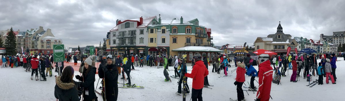 allensherv's tweet photo. Mont Tremblant one of my favorite ski resorts 🇨🇦🍁 https://t.co/GkUInY4FBd