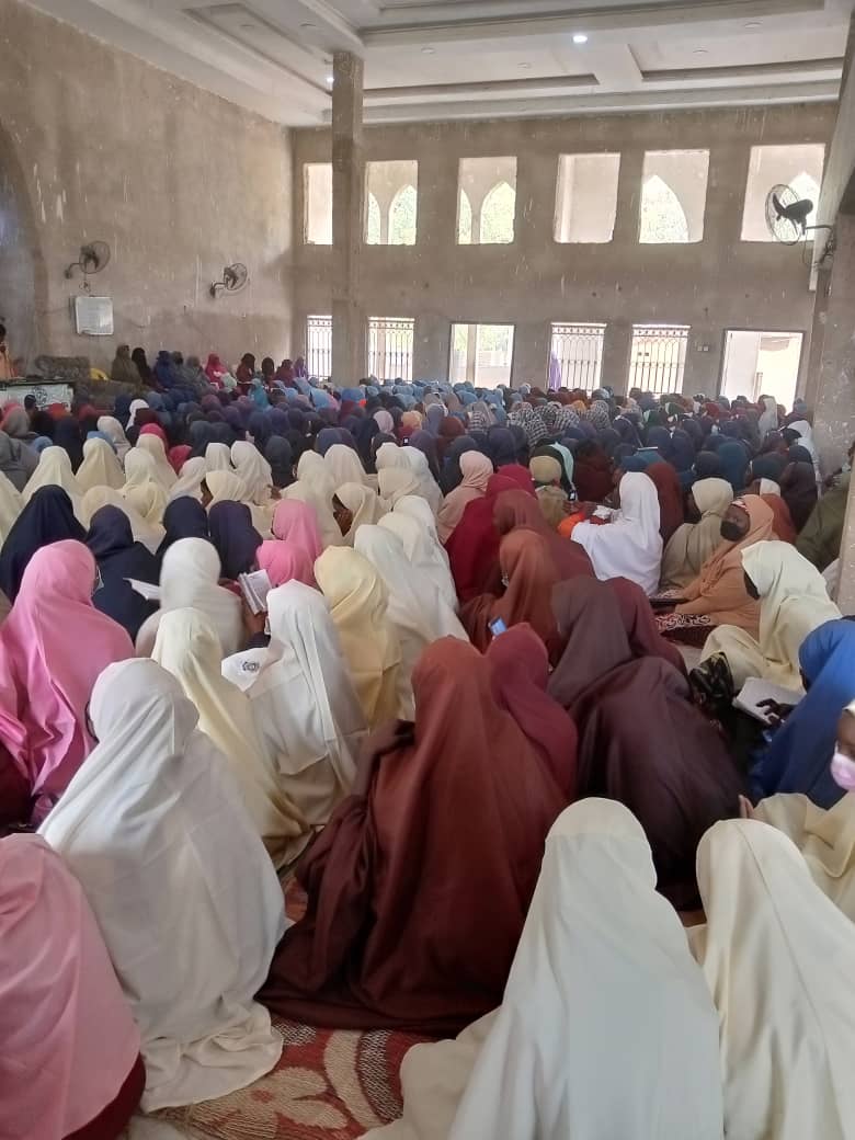 Snaps from the Sensitisation on 2022 Hijab Week Program across Northern States (Pix 3).